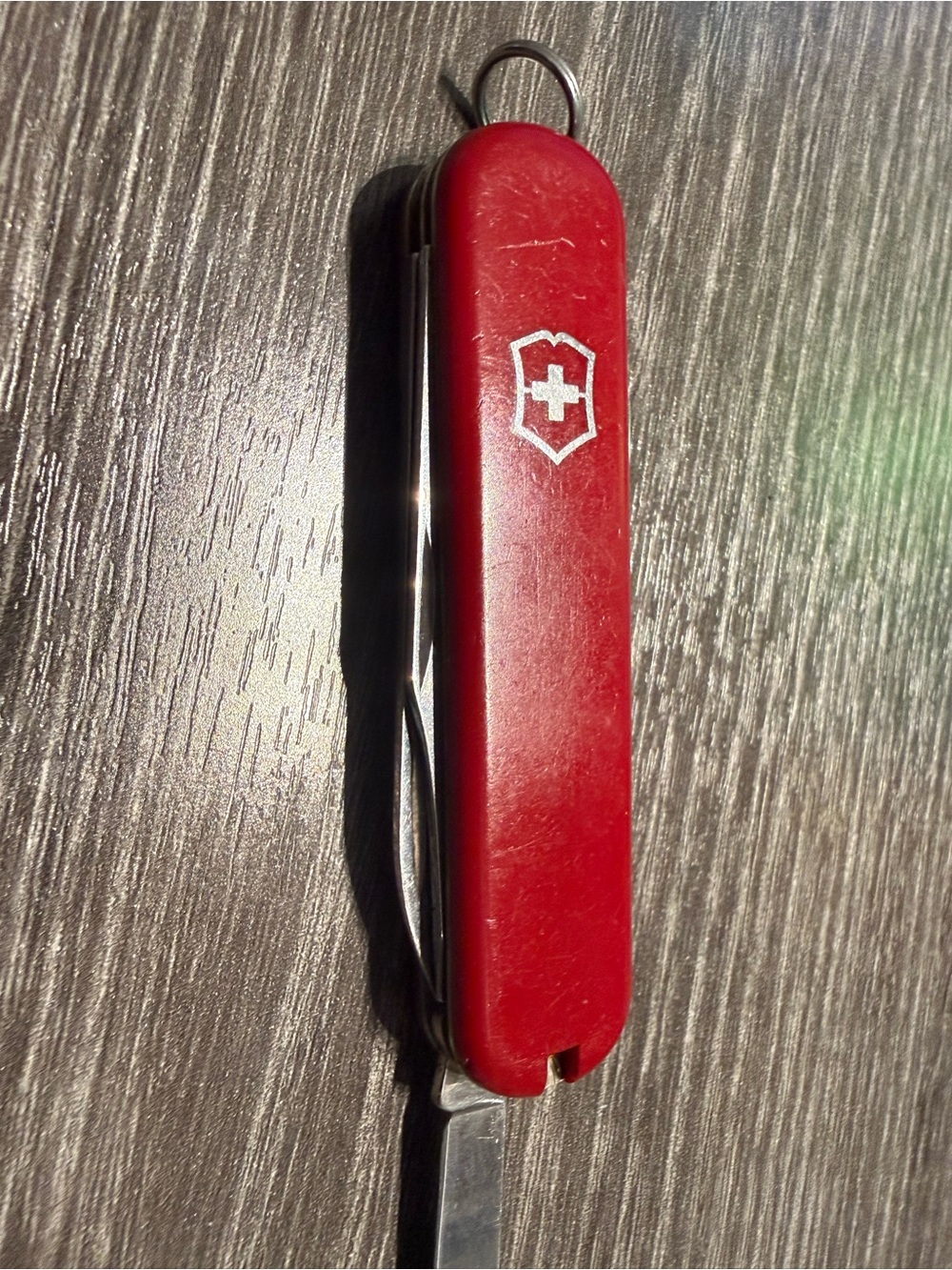 Victorinox Red Executive Multi-Tool with Shield Logo